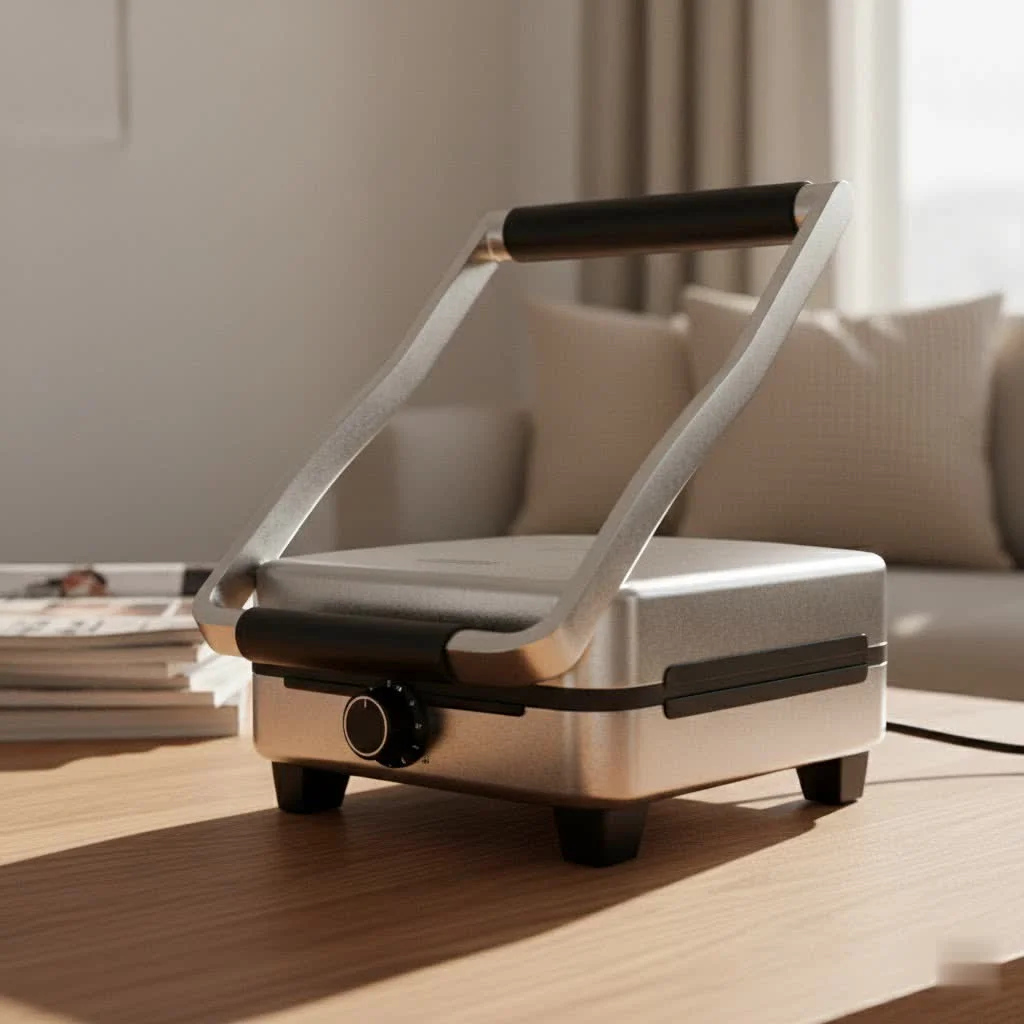 Versatile waffle sandwich maker for crispy waffles and perfect sandwiches